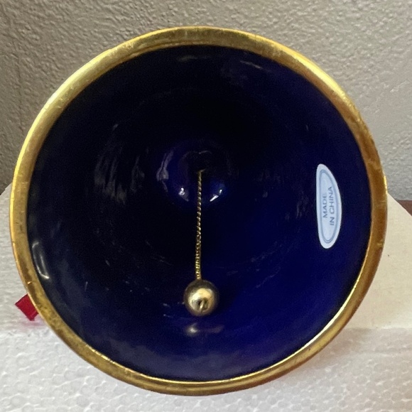 Ceramic Christmas Bell Ornament - Picture 5 of 5